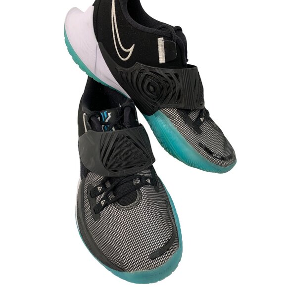 Nike Size 10.5 Kyrie 3 Mens Basketball Shoes Black/Blue Moon GUC Low 7973 main image 4